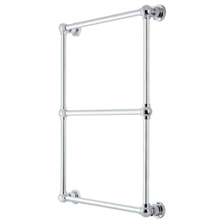 Kingston Brass 24" x 32" Wall Mount Towel Rack, Polished Chrome DTM32243CP